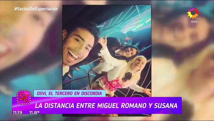Miguel Romano habló sobre el distanciamiento con Susana Giménez