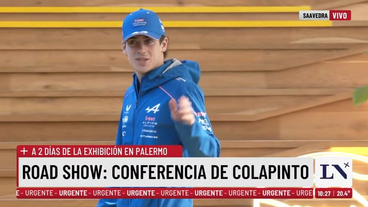 Conferencia de Franco Colapinto