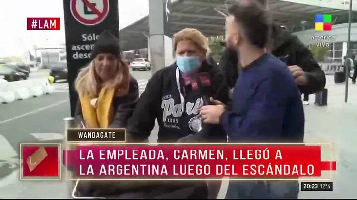 Habló la exempleada de Wanda