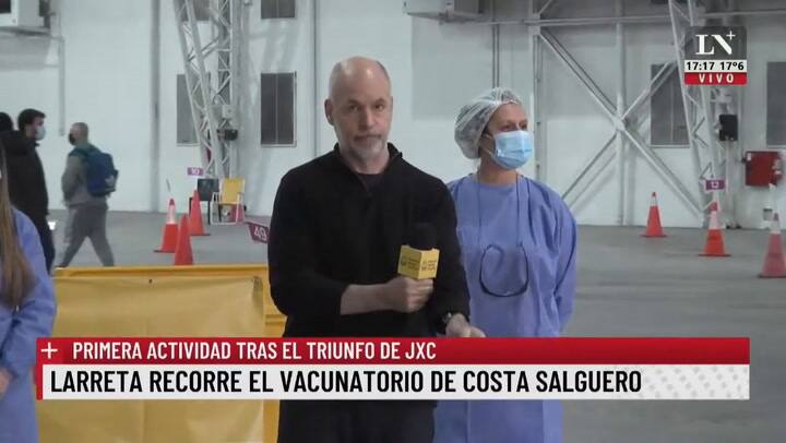 Habló Larreta desde Costa Salguero: 'Los argentinos dijeron basta'