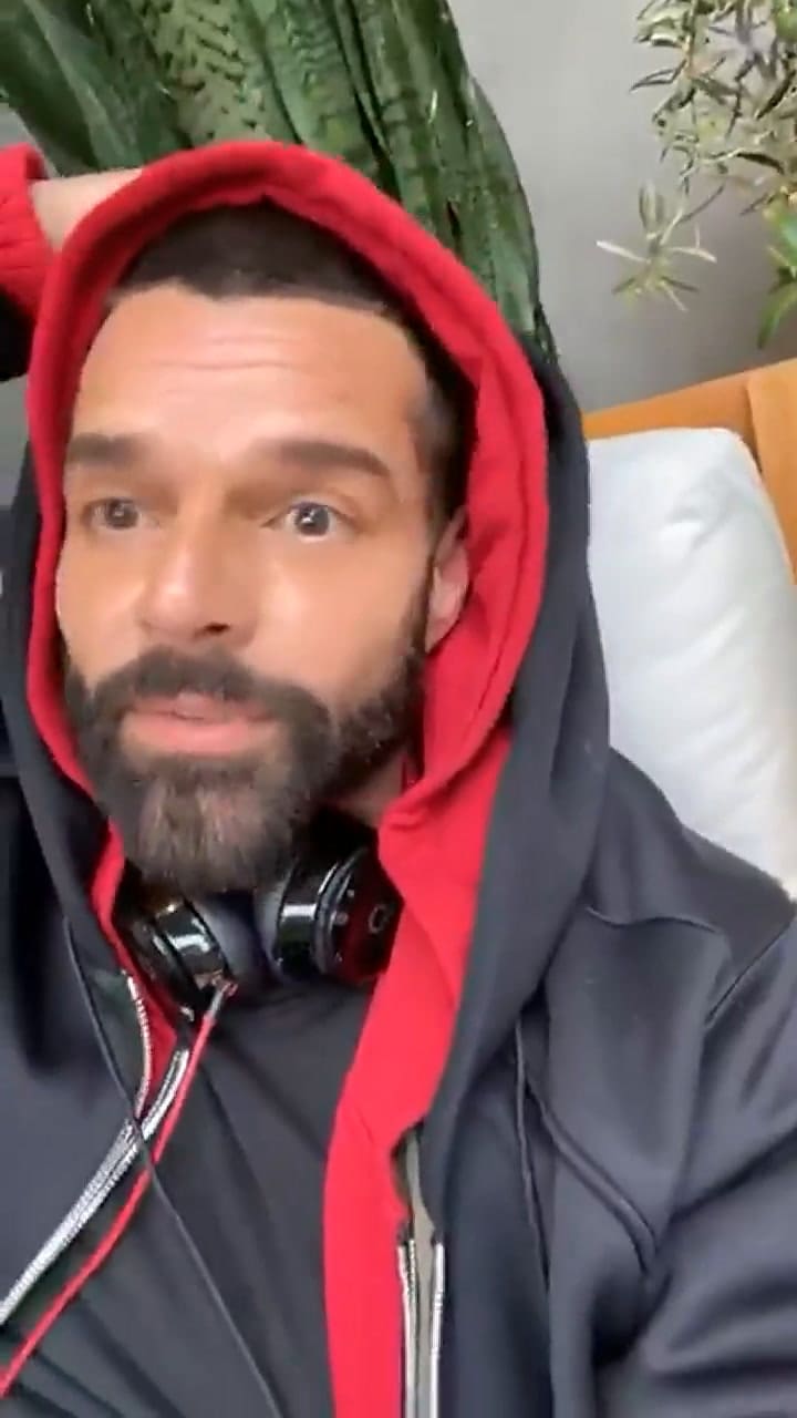 Ricky Martin contó cómo vive su cuarentena: 'Siento miedo y lloro' - Fuente: Instagram