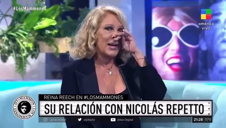 Reina Reech recordó los inicios de su relación con Nicolás Repetto