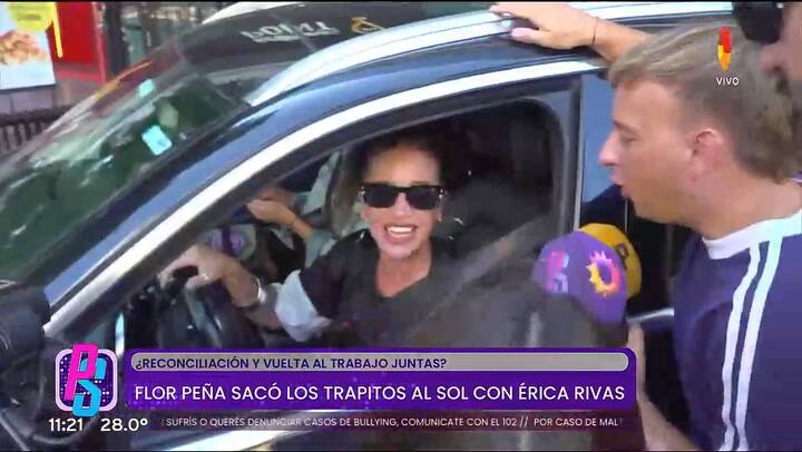 Florencia Peña habló de Érica Rivas