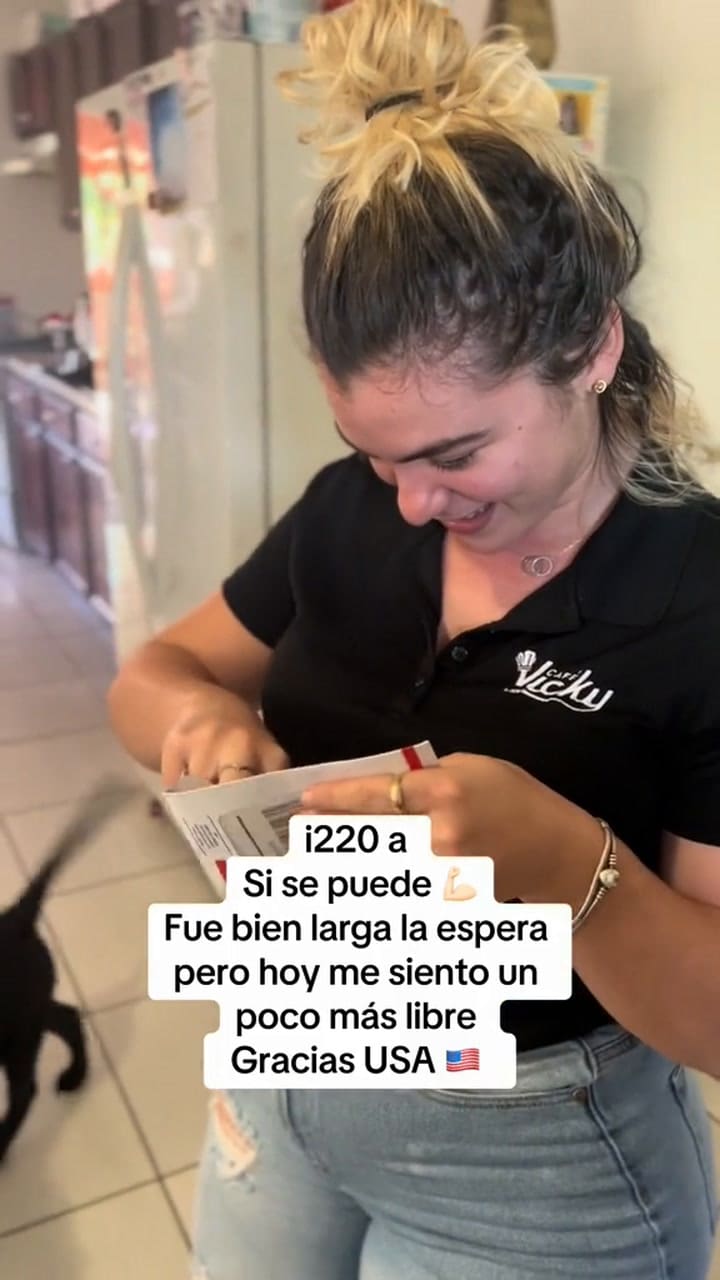 Una chica latina reveló su proceso para llegar a EE.UU.