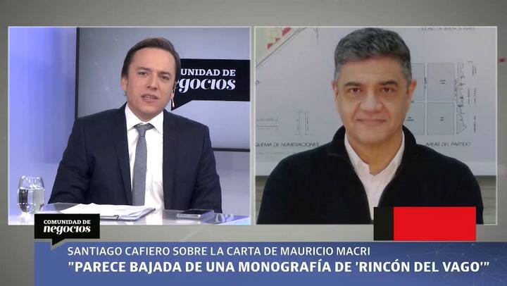 Jorge Macri en Comunidad de Negocios