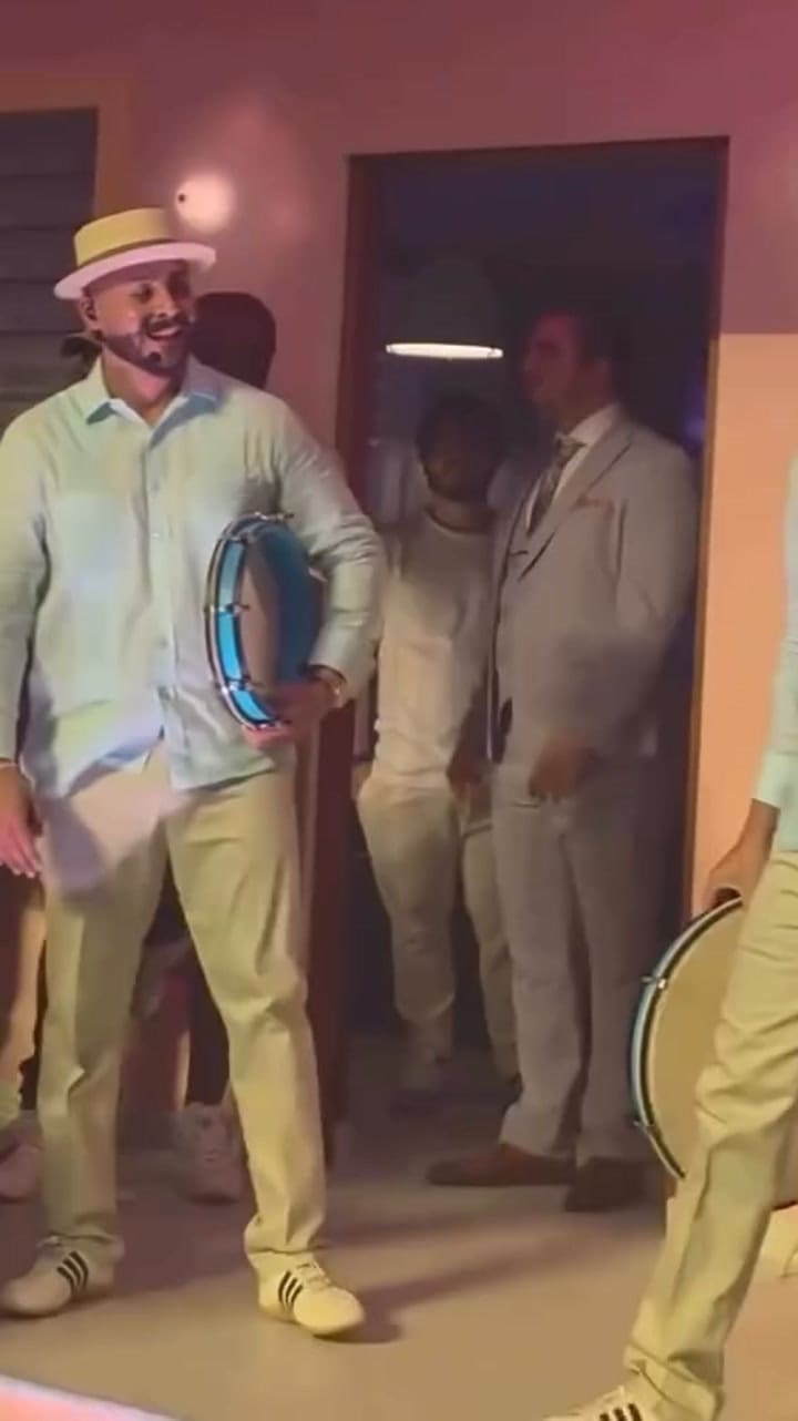 Lebron James en concierto de Bad Bunny