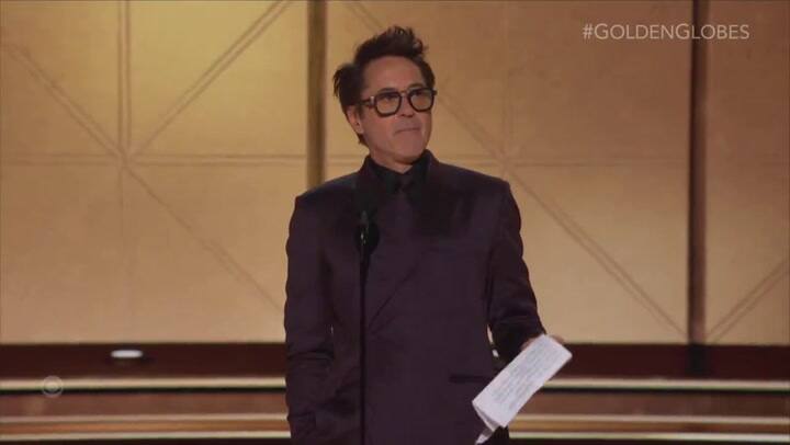 El discurso de Robert Downey Jr. tras su victoria