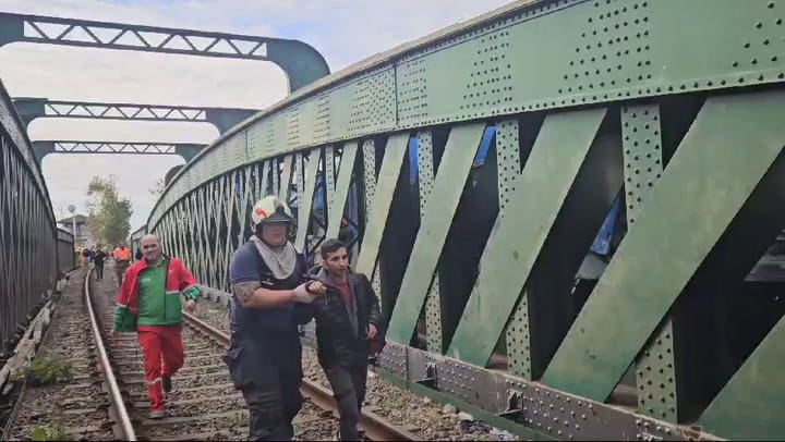 Choque de trenes en Palermo: hay varios heridos y se desplegó un fuerte operativo de SAME