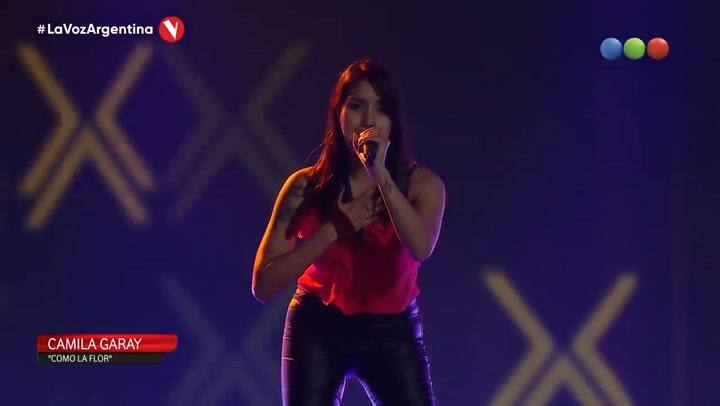 La Voz Argentina 2021: audiencia a ciegas de Camila Garay - Fuente: Telefe