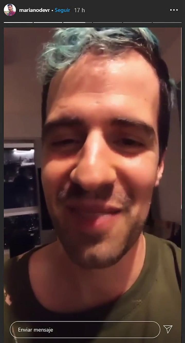 Martín Cirio reapareció y anunció que volverá a las redes muy pronto - Fuente: Instagram Stories