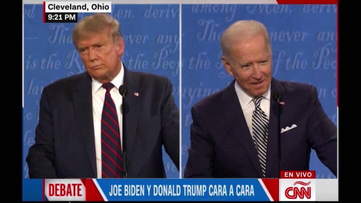 Debate presidencial: Covid-19 - Fuente: CNN en Español