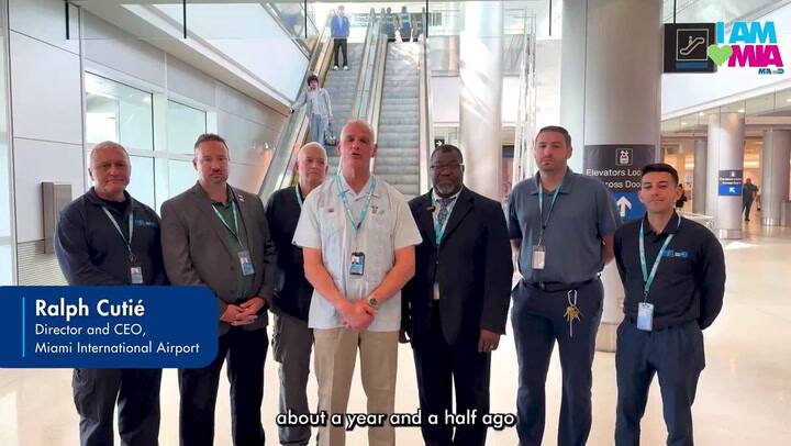 El MIA anunció que el 95% de los ascensores, escaleras eléctricas y cintas transportadoras están operativas (X/@iflymia)