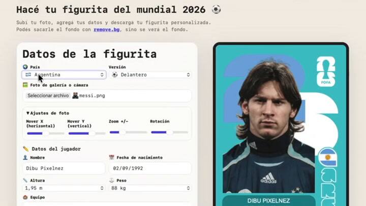 El proyecto con IA para crear figuritas