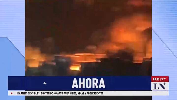 Incendio en papelera