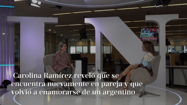 Carolina Ramírez reveló: "Volví a enamorarme de un argentino y estoy viviendo el presente"