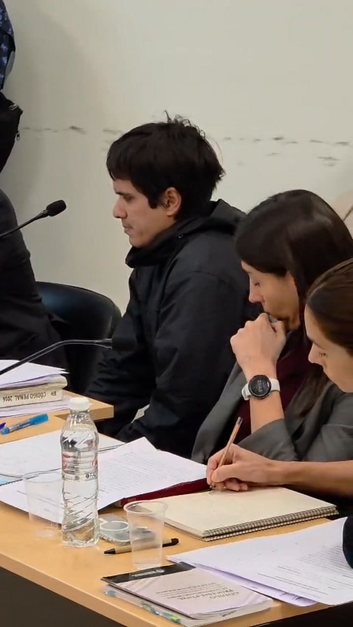 La declaración del padrastro en la audiencia de control de detención.