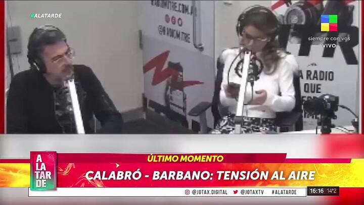 ¿Marina Calabró Y Rolando Barbano Tuvieron Una Tensa Pelea Al Aire Las Imágenes Y La Palabra De La Periodista - Infobae