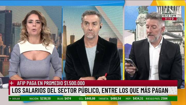 La sorpresa de Novaresio ante la incorporación de 566 empleados en planta permanente en el Renaper