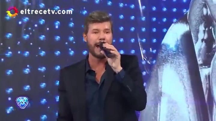 El aquadance con poca agua de Sofía Jujuy - Fuente: El Trece