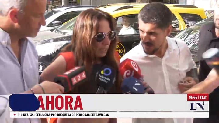 Lissa Vera tras declarar ante la Justicia