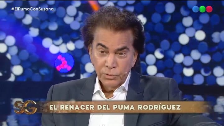 José Luis Rodríguez con Susana Giménez - Fuente: Youtube