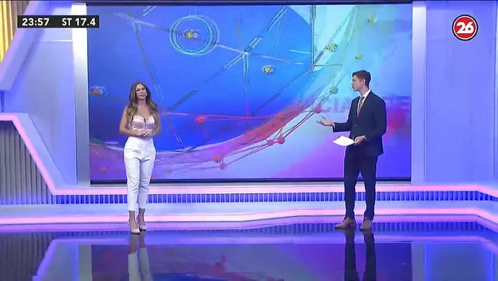 La despedida de Romina Malaspina del noticiero del Canal 26