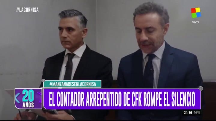 Manzanares decidió se sintió 'abandonado, ninguneado y desprotegido' tanto por la familia Kirchner c