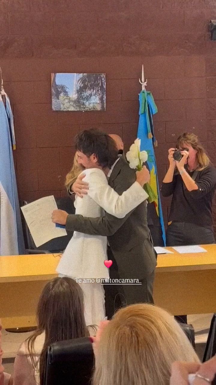 Así fue el casamiento de Rochi Igarzábal y Milton Cámara