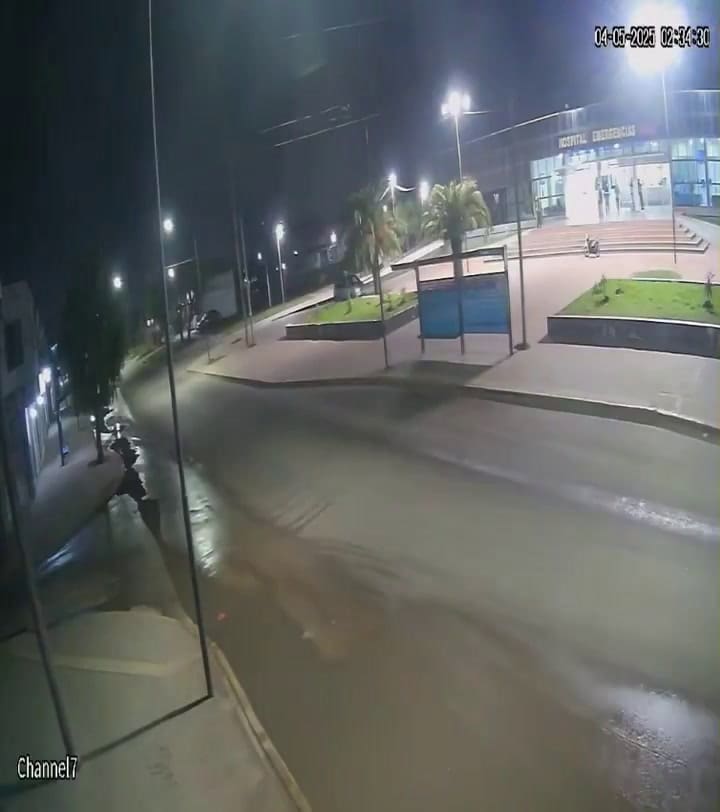 Balearon el frente de un hospital en José C. Paz