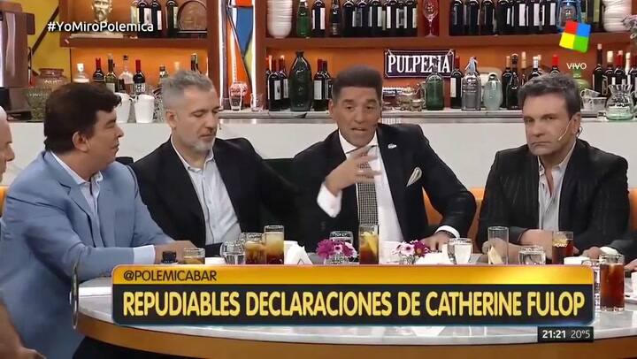 Chiche Gelblung lloró por los dichos antisemitas de Catherine Fulop - Fuente: América TV