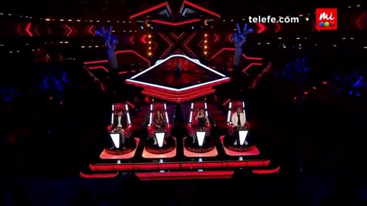 Welcome To The Jungle', por Silvina en La Voz Argentina - Fuente: Telefe