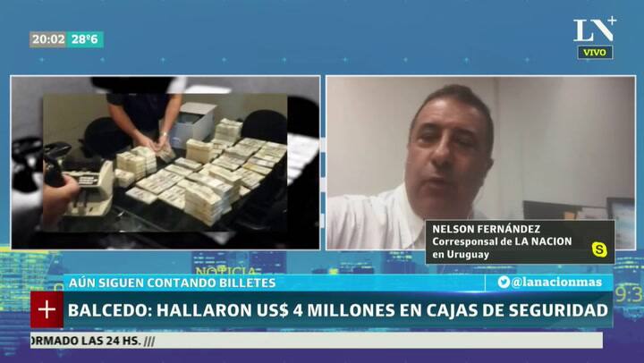 Balcedo: hallaron 4 millones de dólares en cajas de seguridad