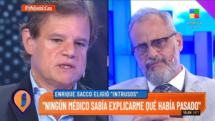 Enrique Sacco, sobre María Eugenia Vidal: 'Débora Pérez Volpin la puso en mi camino' - Fuente: Intru