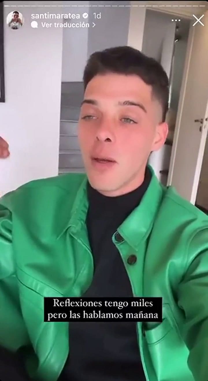 Santi Maratea contó por qué se ausentó de su propia fiesta