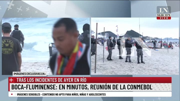 Luis Novaresio sobre la barrabrava de Boca: "Son delicuentes, no son ninos"