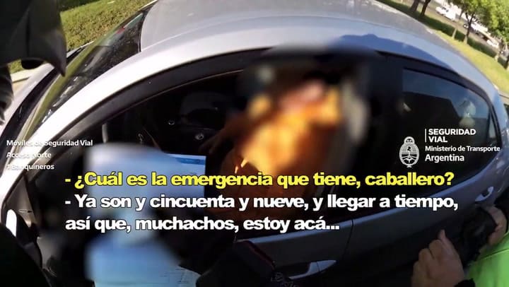 Banquineros, al volante: detención y multas para conductores en infracción