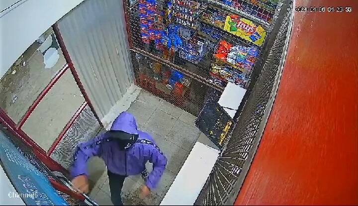 Violento asalto en un kiosco en Merlo