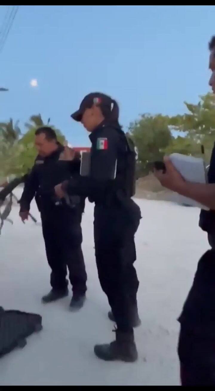 El turista que asustó a los pobladores