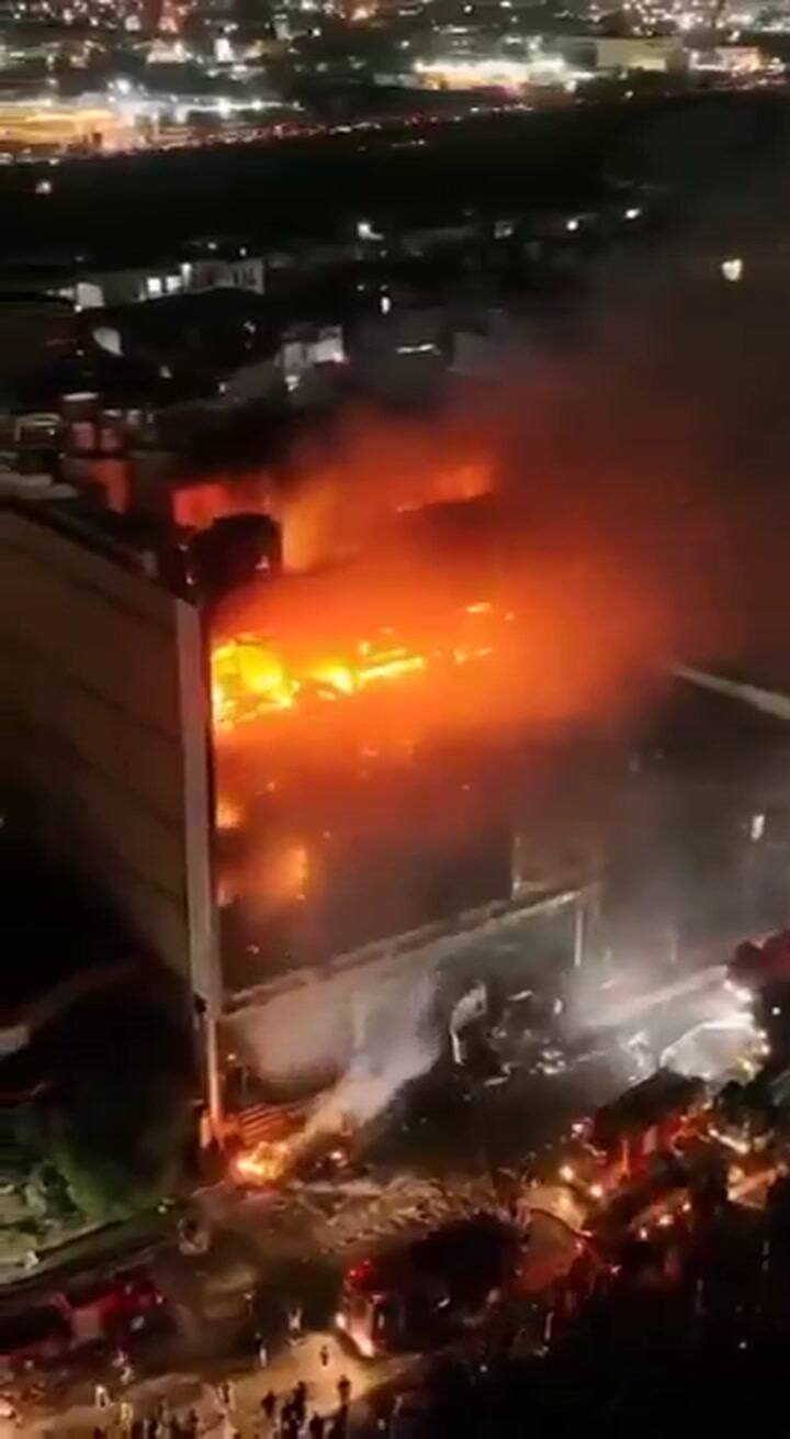 Tragedia en Irak: un impresionante incendio en un shopping mató a más de 60 personas