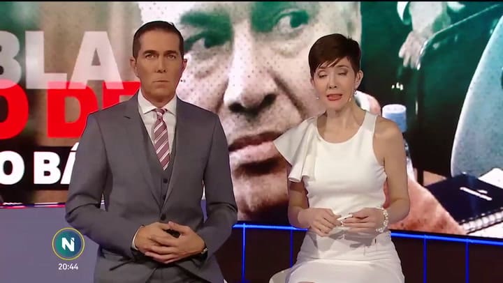 Entrevista a Leandro Báez, hijo de Lázaro - Fuente Telefé Noticias