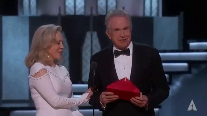 ¿La La Land o Moonlight? El recordado error en los Oscar