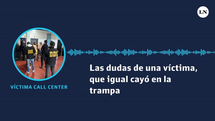 Las dudas de una víctima, que igual cayó en la trampa