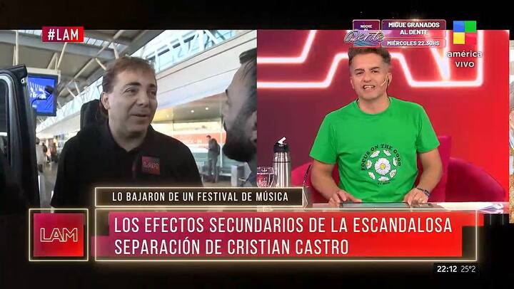 Los polemicos motivos por el que Cristian Castro se separo de su novia
