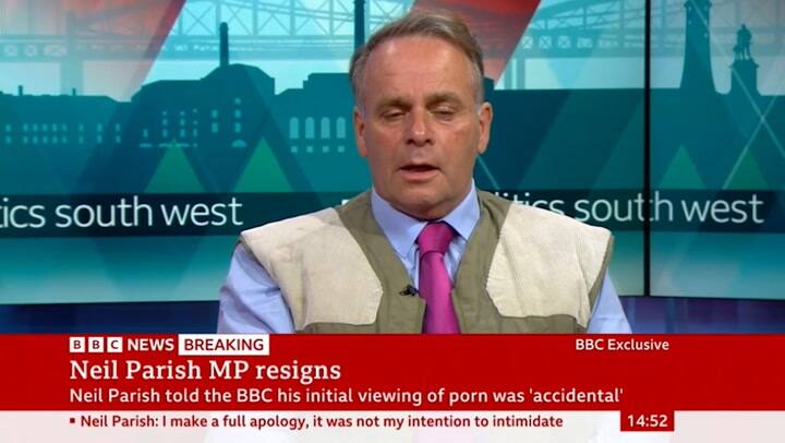 Renunció el diputado británico que miró pornografía en las sesiones del Parlamento