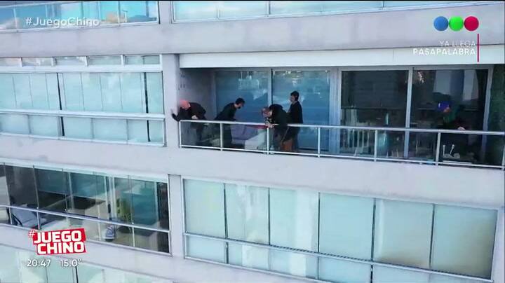 Nico Orchiatto se enojó por perder un desafío con el Pelado López