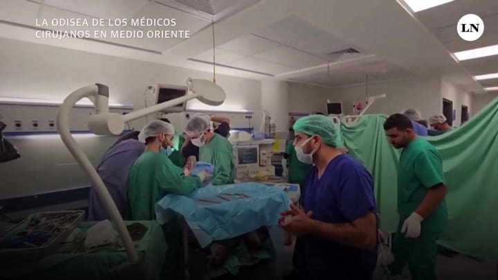 La crítica situación de los médicos en Medio Oriente