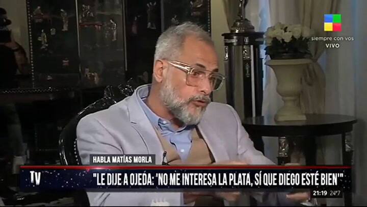 Matías Morla rompió el silencio: “Se van a dar cuenta de que el diablo no es tan malo”