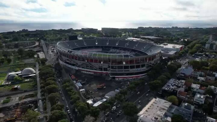 Vista panorámica del estadio Monumental