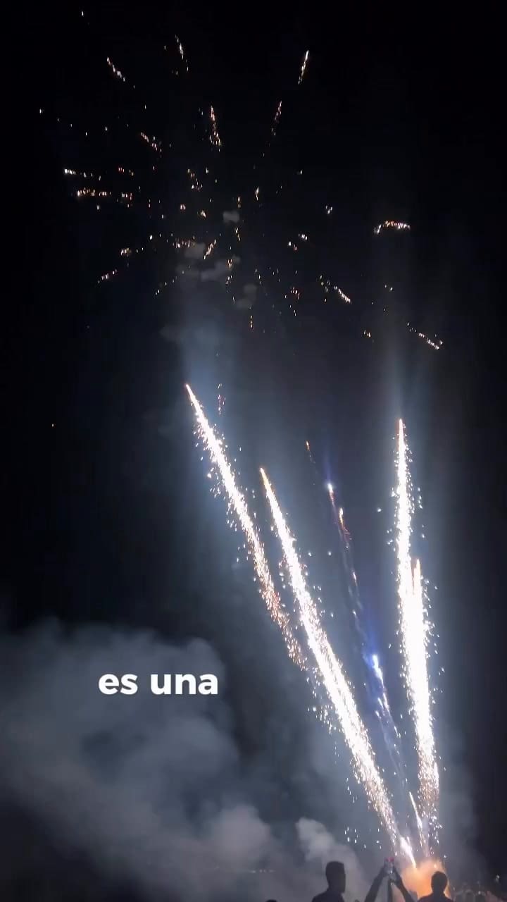 La fiesta de San Juan que experimentó Evangelina Anderson en España