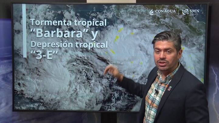 Así avanza la tormenta tropical Barbara: vigilancia al sur de California en esta temporada de huracanes